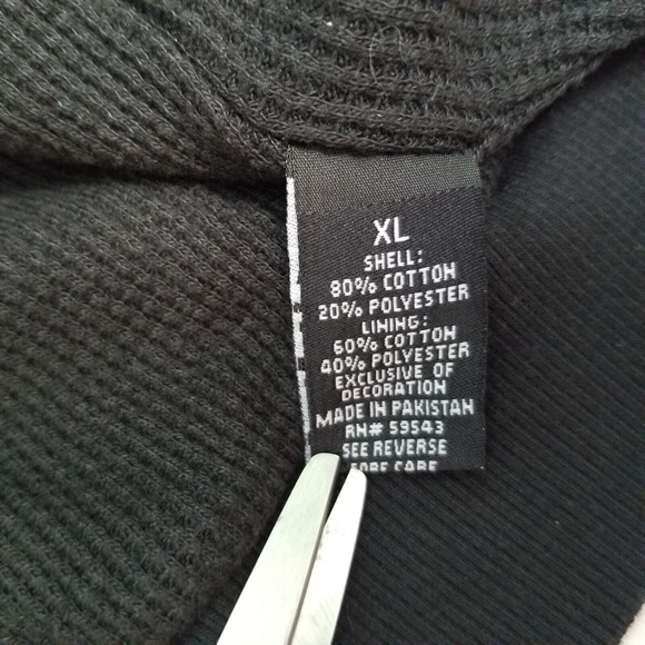 Vintage World Industries Zip Up Heavy Hoodie Jacket Abstract Print Youth XL - Picture 11 of 12